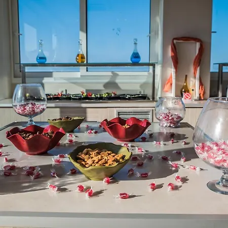 Tatil Evi Amaltheia Beachfront